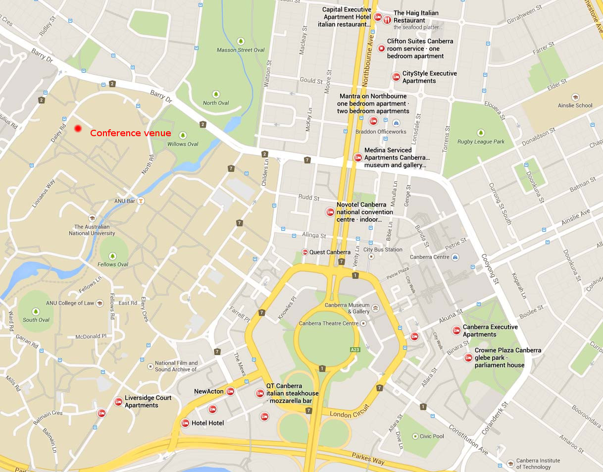 Hotel map